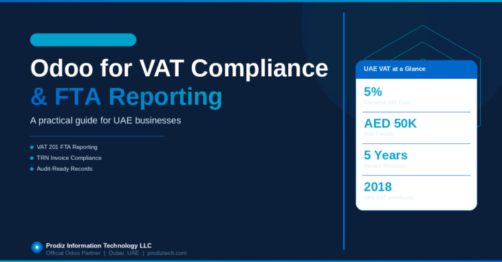 Odoo for UAE VAT Compliance & FTA Reporting